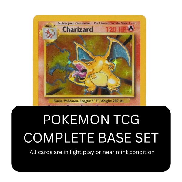 Pokemon TCG: Base Set Unlimited Complete Set Pokemon TCG: Base Set Unlimited Complete Set