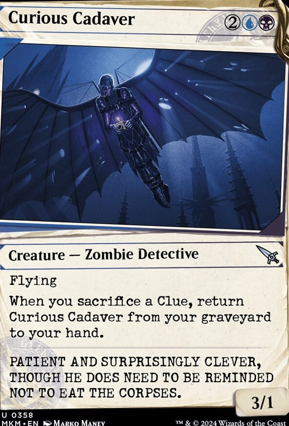 Curious Cadaver [#0358 Dossier Showcase] (MKM-U-FOIL)