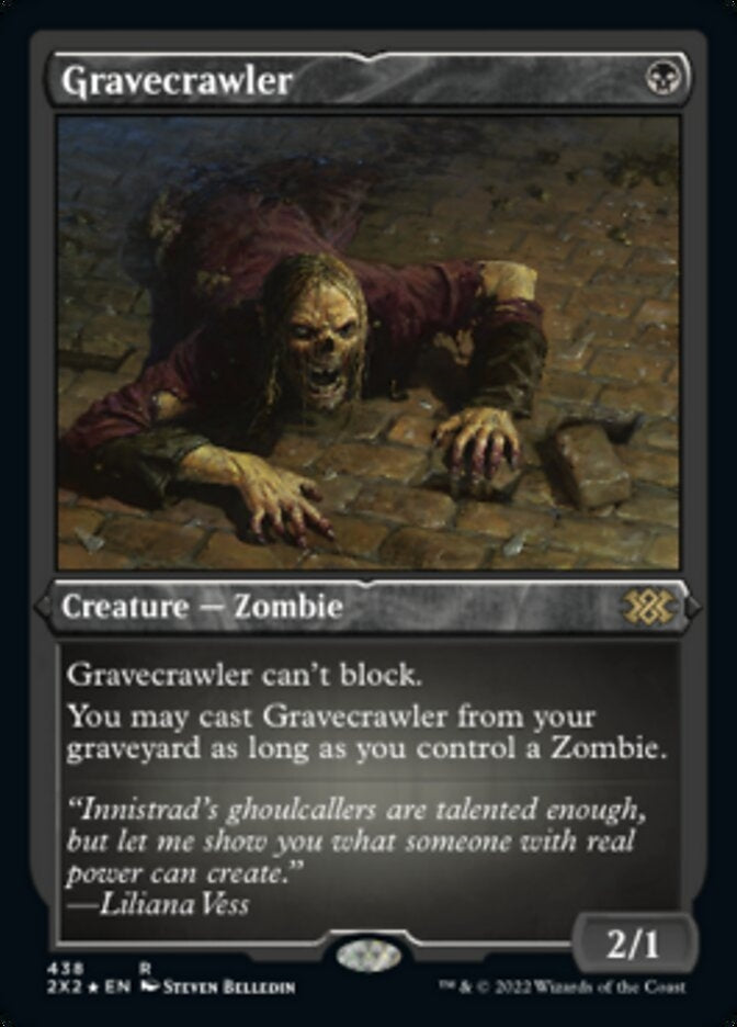Gravecrawler [#438 Etched Foil] (2X2-R)