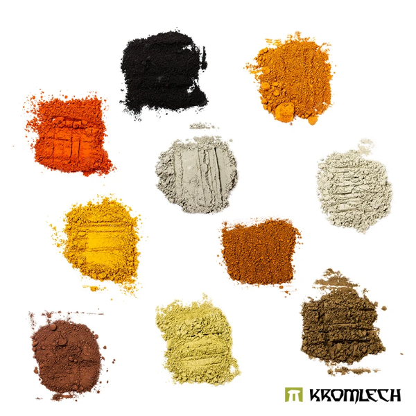 Kromlech KRMA017: Weathering Powder Set - Serie 1