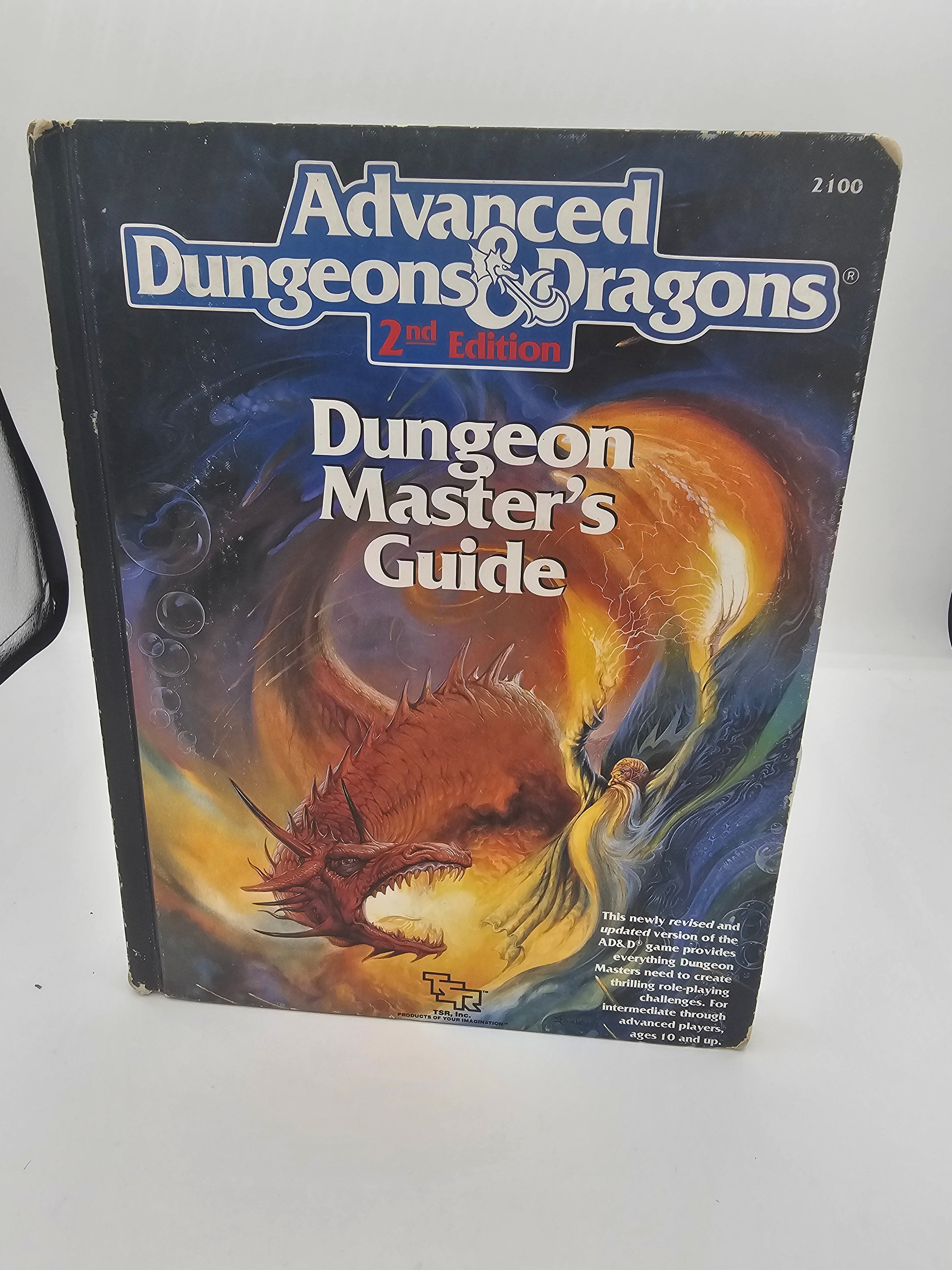 AD&D 2nd Ed:  Dungeon Master Guide (TSR 2100) (USED) Fair Condition