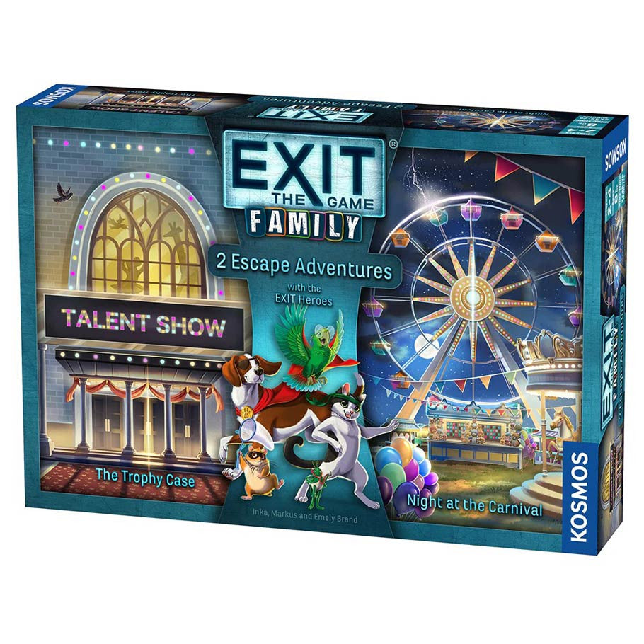 Exit The Game: Family - 2 Escape Adventures (The Trophy Case / Night at the Carnival)