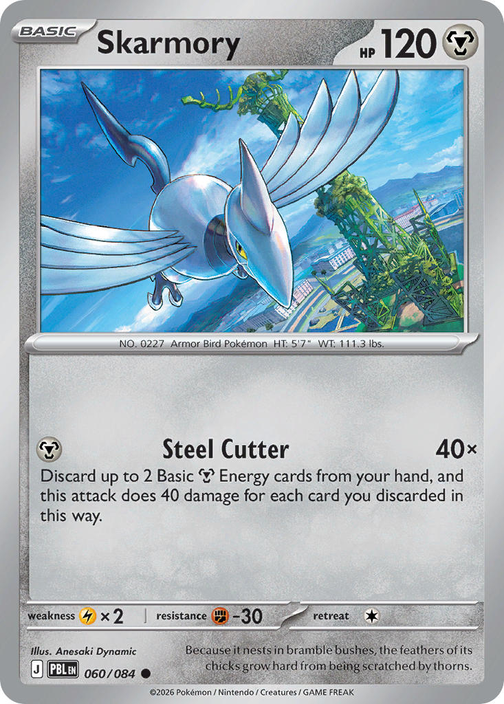 Skarmory - 060/084 (PBL) Common