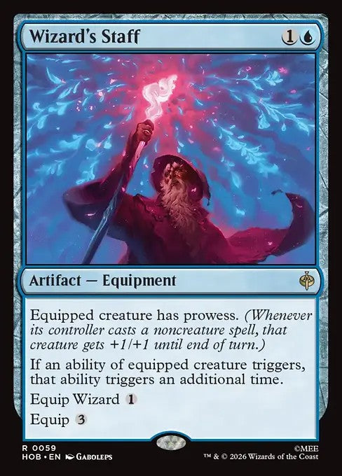 Wizard's Staff [ #0059 ] (HOB-R)