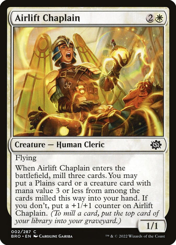 Airlift Chaplain (BRO-C-FOIL)