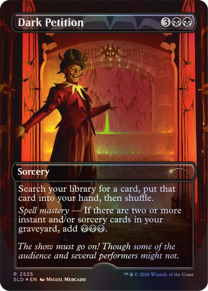 Dark Petition [ #2525 ] (SLD-R-FOIL)