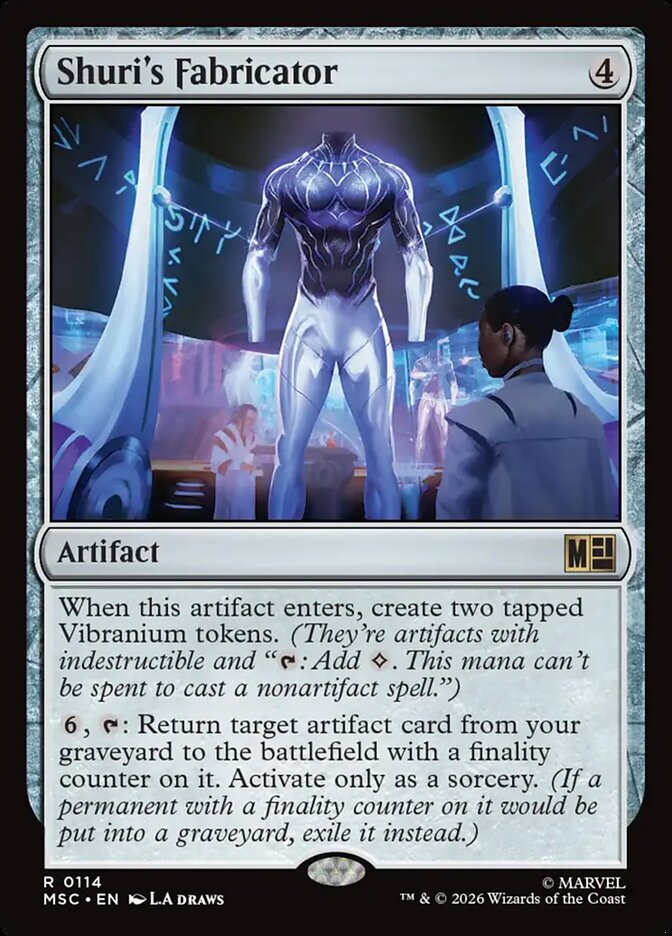 Shuri's Fabricator [ #0114 Surge Foil ] (MSC-R)