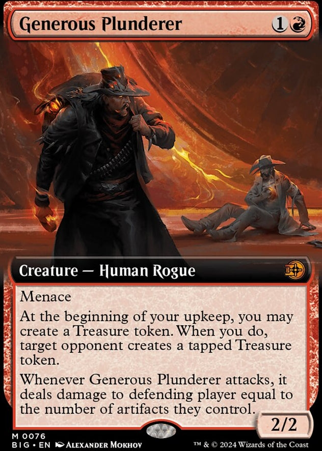 Generous Plunderer [#0076 Extended Art] (BIG-M)