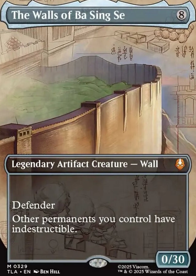 The Walls of Ba Sing Se [ #0329 Borderless ] (TLA-M)