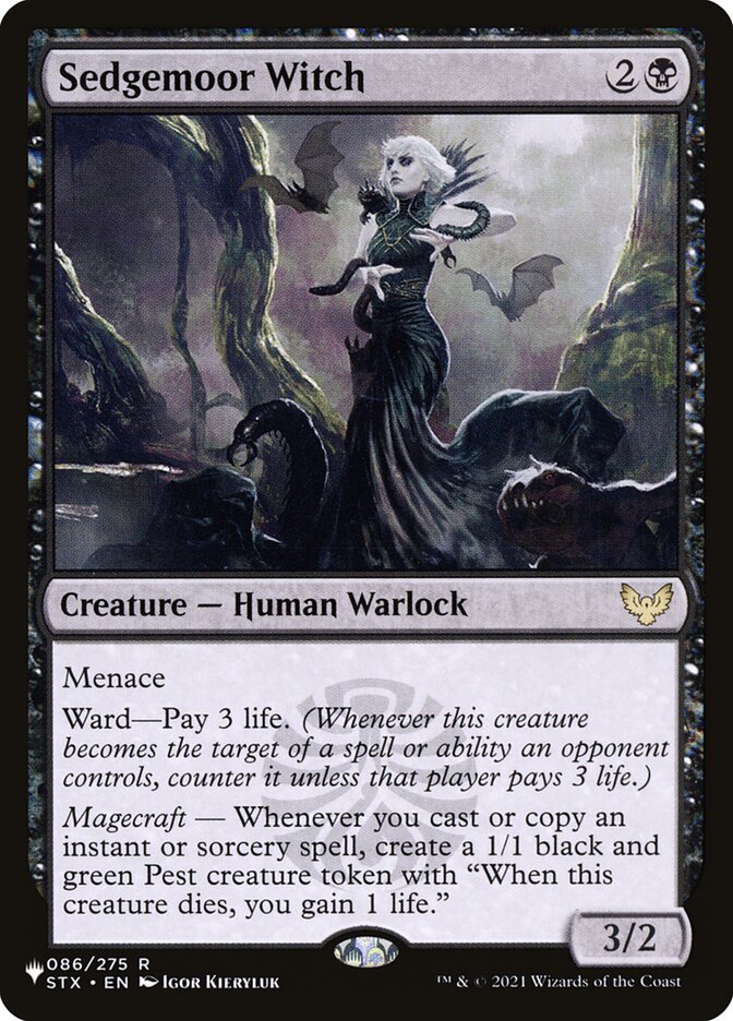 Sedgemoor Witch (STX-R-LIST)