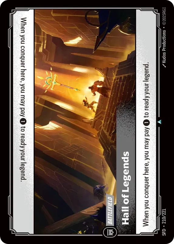 Hall of Legends - 210/221 (SFD) Uncommon