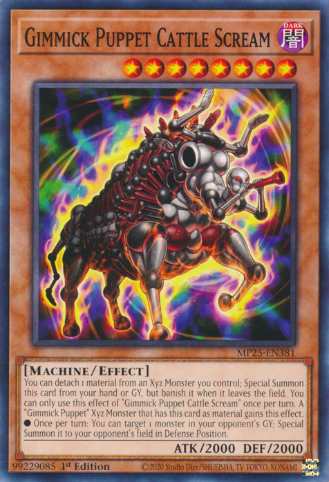 Gimmick Puppet Cattle Scream (MP25-EN381)
