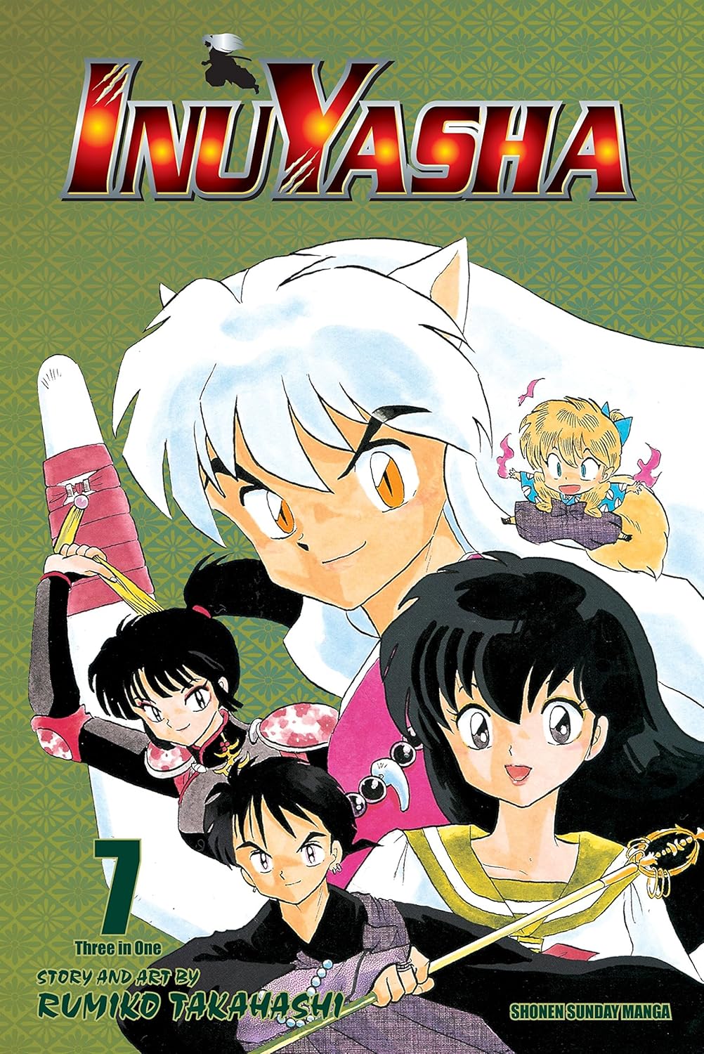 Inuyasha 3-in-1 Volume 7 (USED)