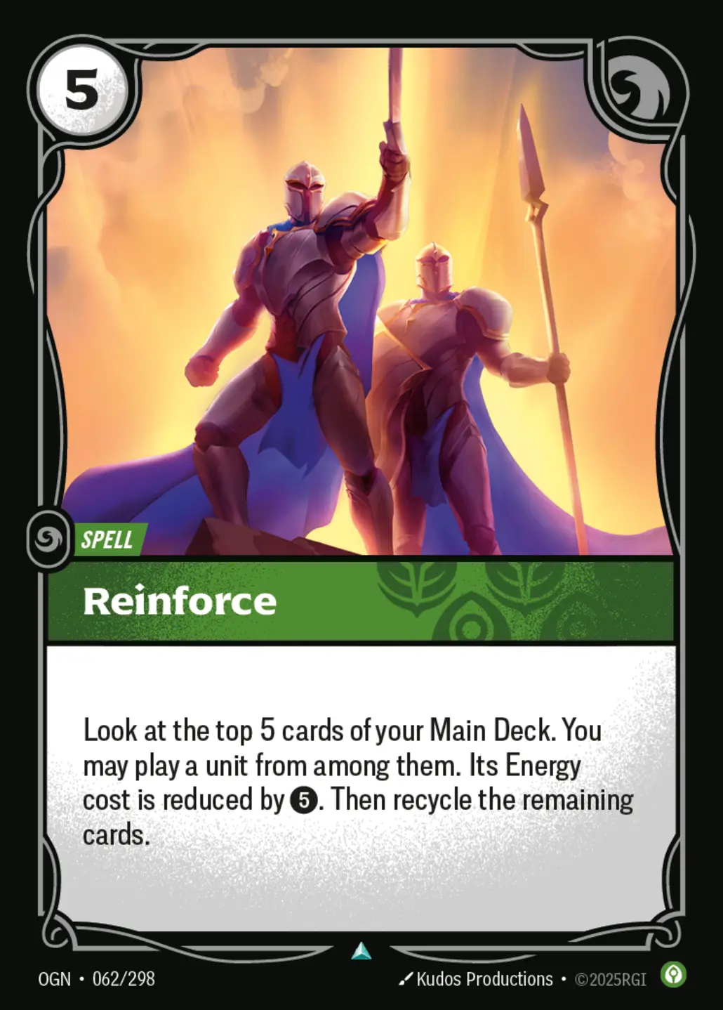 Reinforce - 062/298 (OGN) Uncommon