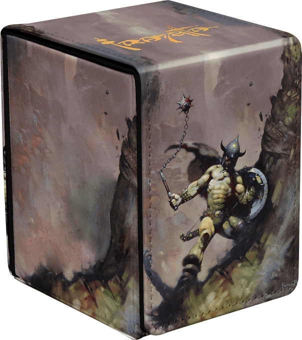 Ultra-PRO: Alcove Flip Deck Box - MTG: Frank Frazetta - Warrior w/ Ball and Chain (16752)