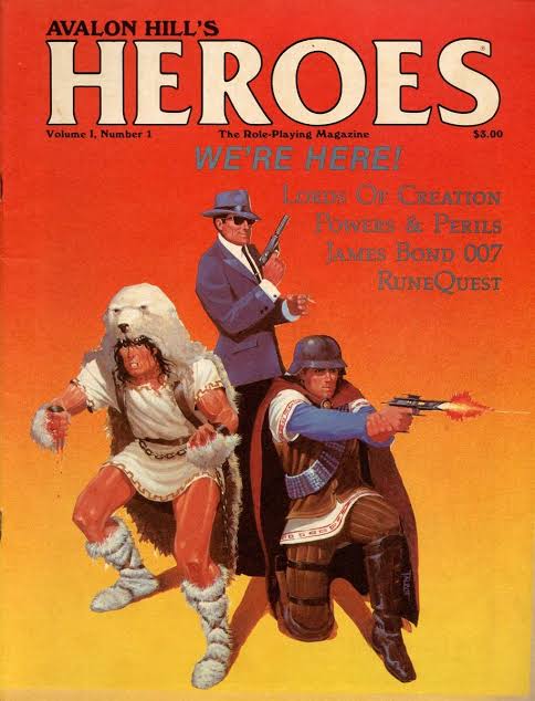 Avalon Hill's Heroes Vol 1 Issue #1 (USED)
