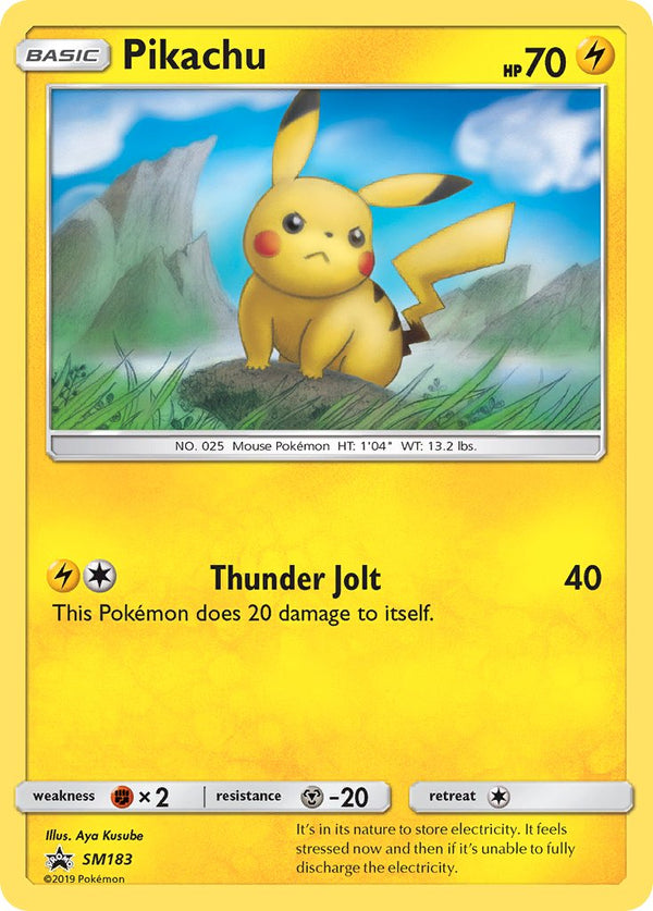 Pikachu - SM183 (SM:PR) Promo - Near Mint Holofoil