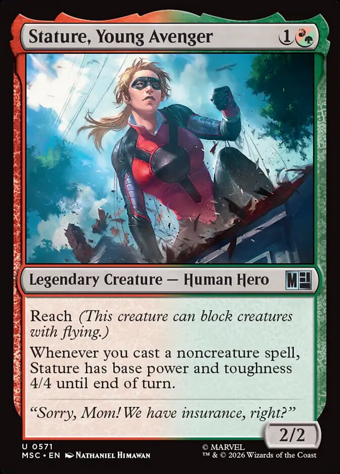 Stature, Young Avenger [ #0571 ] (MSC-U)