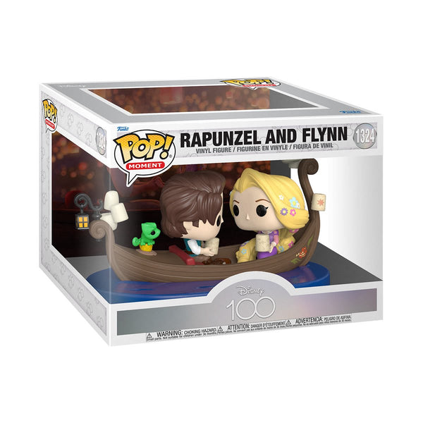 Pop Figure Moment: Disney 100 #1324 - Rapunzel and Flynn on Boat