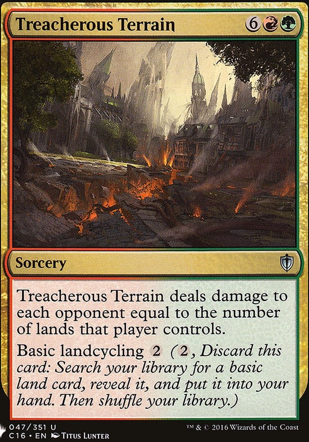 Treacherous Terrain (C16-U-LIST)