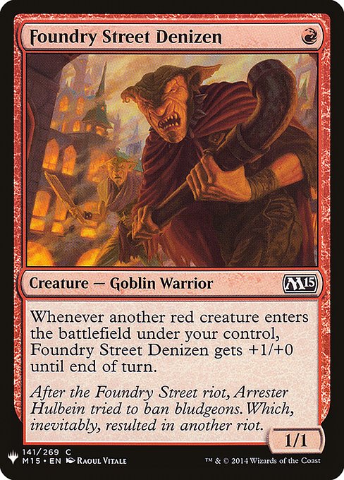 Foundry Street Denizen [Mystery Booster #0936] (M15-C)