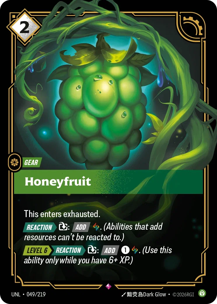 Honeyfruit - 049/219 (UNL)  Rare
