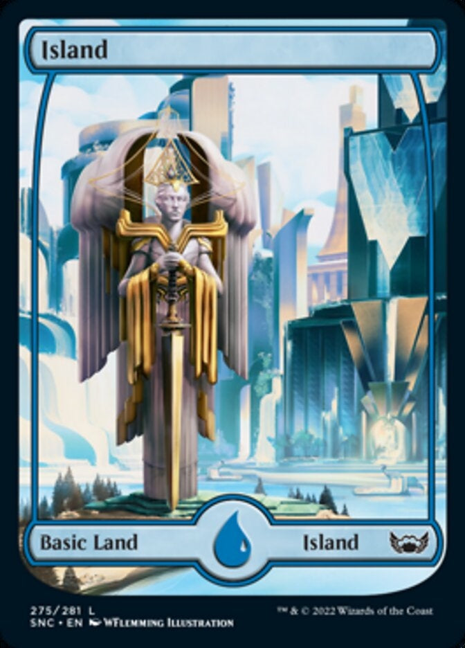 Island [ #275/281 Full Art ] (SNC-L)