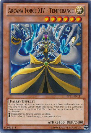 Arcana Force XIV - Temperance (BP01-EN151) Common - Near Mint Unlimited