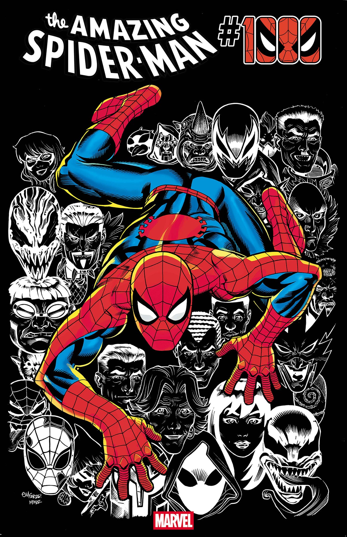 AMAZING SPIDER-MAN #1000 ED MCGUINNESS FOIL VARIANT