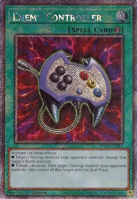 Enemy Controller (RA02-EN051) Platinum Secret Rare - Near Mint 1st Edition