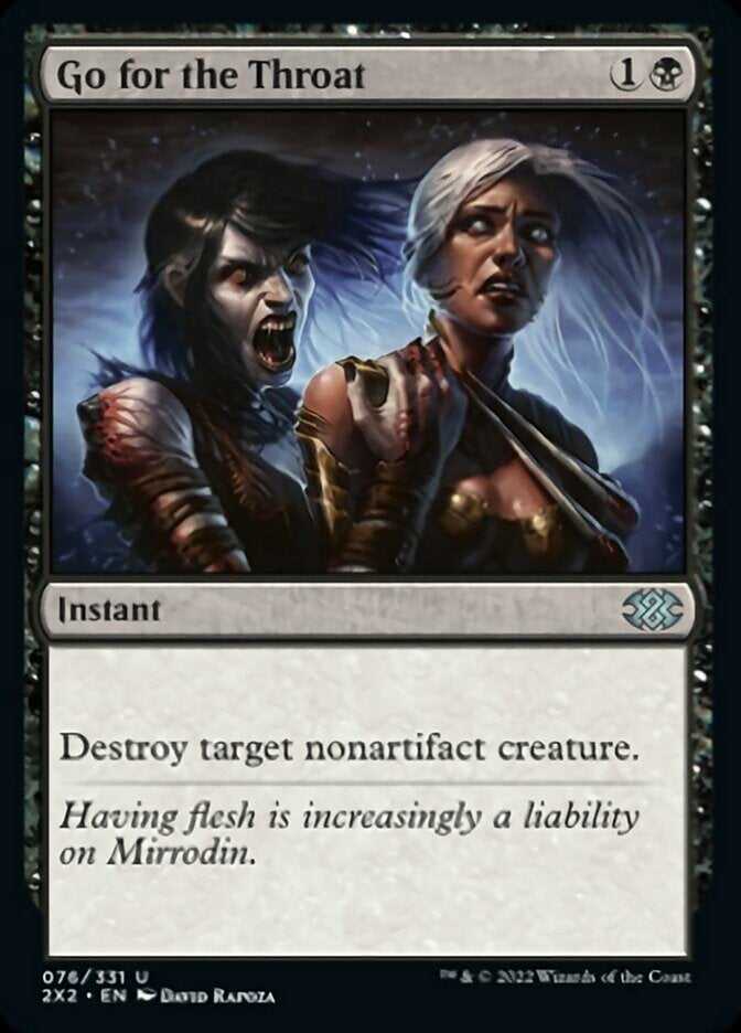 Go for the Throat (2X2-U)