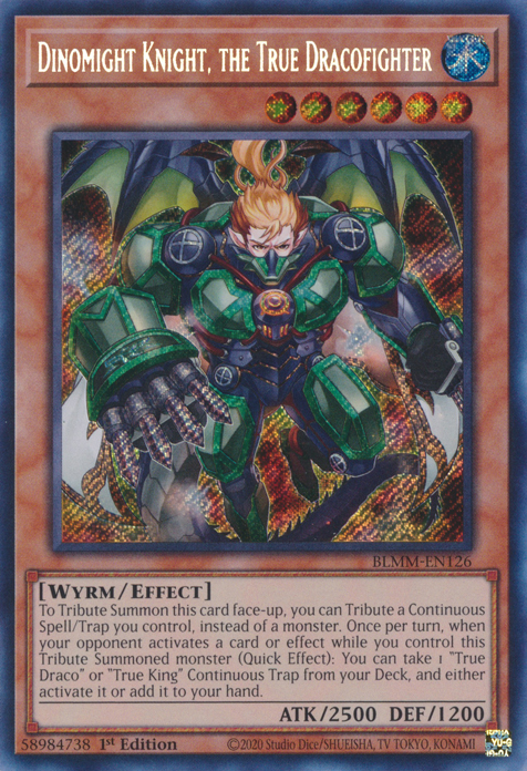 Dinomight Knight, the True Dracofighter (BLMM-EN126)