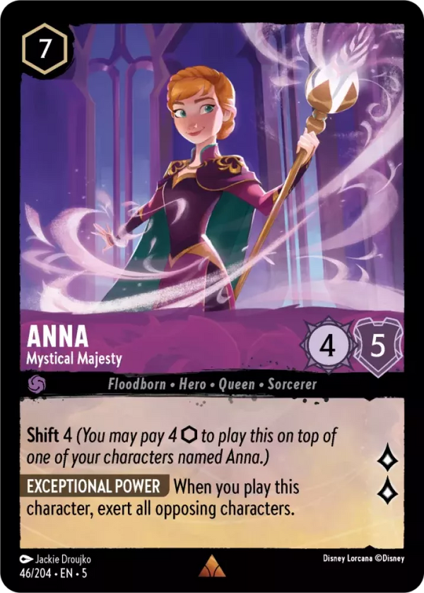 Anna - Mystical Majesty (Shimmering Skies 046/204) Rare - Near Mint