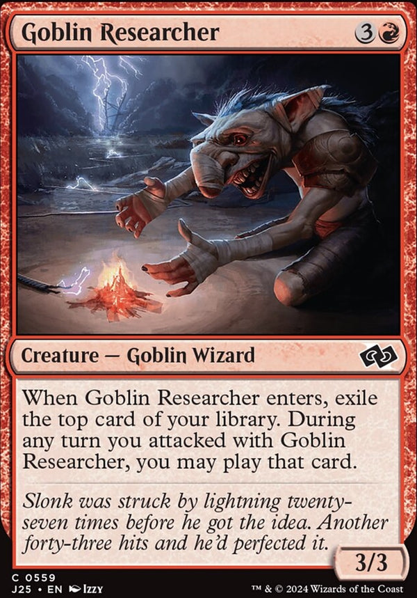 Goblin Researcher [#0559] (J25-C)