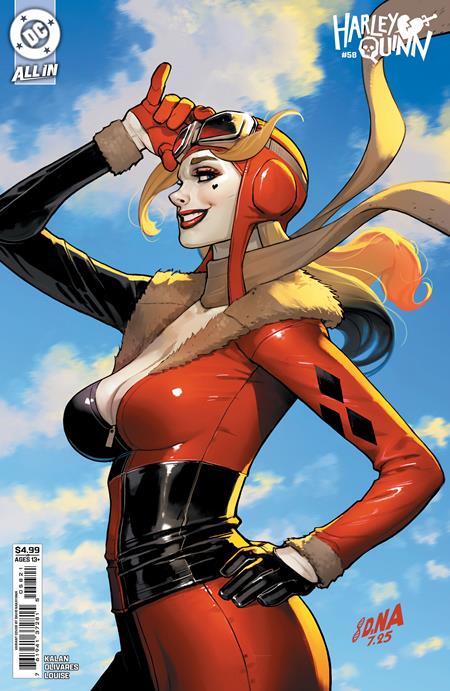 HARLEY QUINN #58 CVR B DAVID NAKAYAMA CARD STOCK VAR