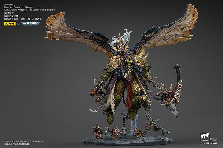 JoyToy: Warhammer 40K - 1:18 Scale Mortarion - Daemon Primarch of Nurgle