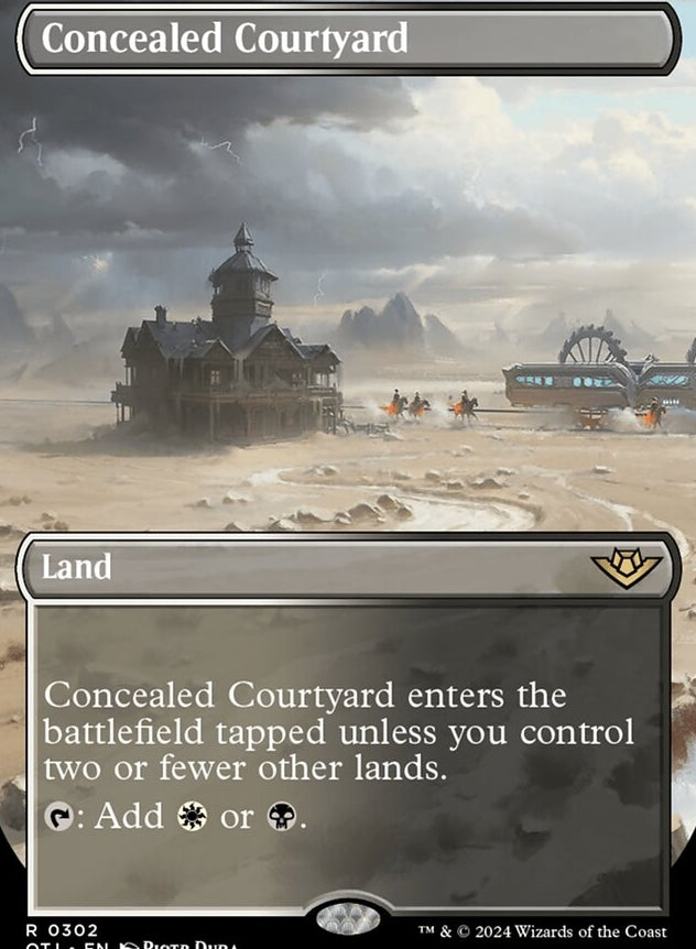 Concealed Courtyard [#0302 Borderless] (OTJ-R)
