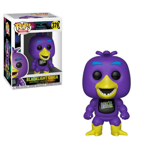 POP Figure: Five Nights at Freddy's #0379 - Blacklight Chica (Gamestop)