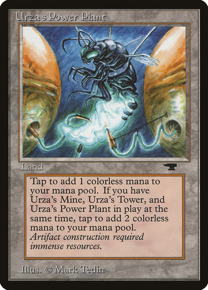 Urza's Power Plant [ Bug ] (ATQ-U) Moderate Play