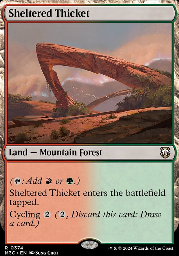 Sheltered Thicket [#0374] (M3C-R)