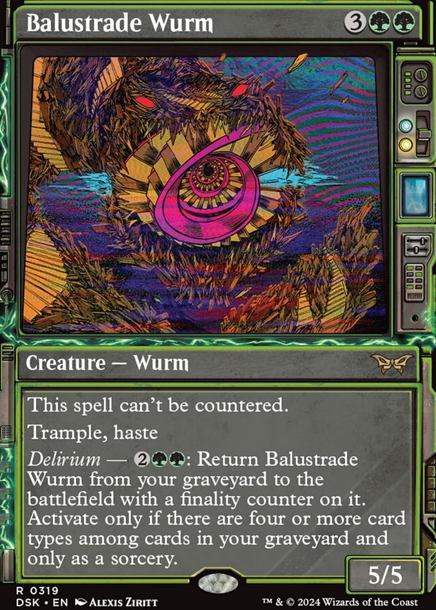 Balustrade Wurm [#0319 Showcase] (DSK-R-FOIL)