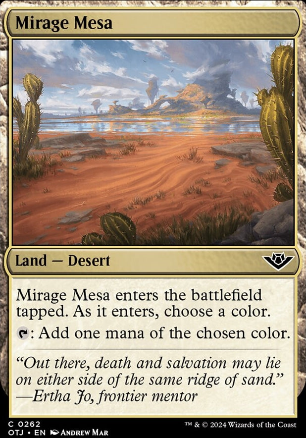 Mirage Mesa [#0262] (OTJ-C-FOIL)