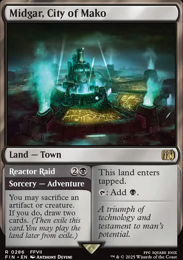 Midgar, City of Mako // Reactor Raid [ #0286 ] (FIN-R)