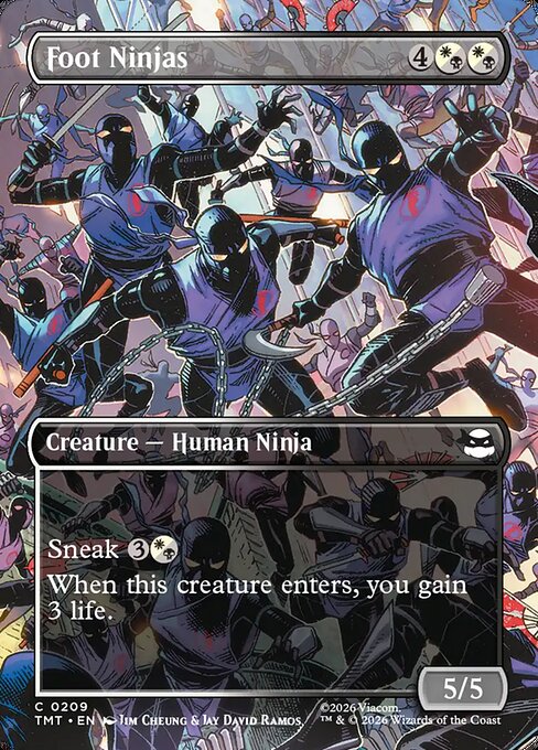 Foot Ninjas [ #0209 Scene Borderless ] (TMT-C)
