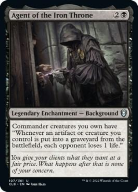 Agent of the Iron Throne (CLB-U-FOIL)