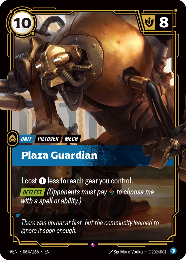 Plaza Guardian - 064/166 (VEN) Rare