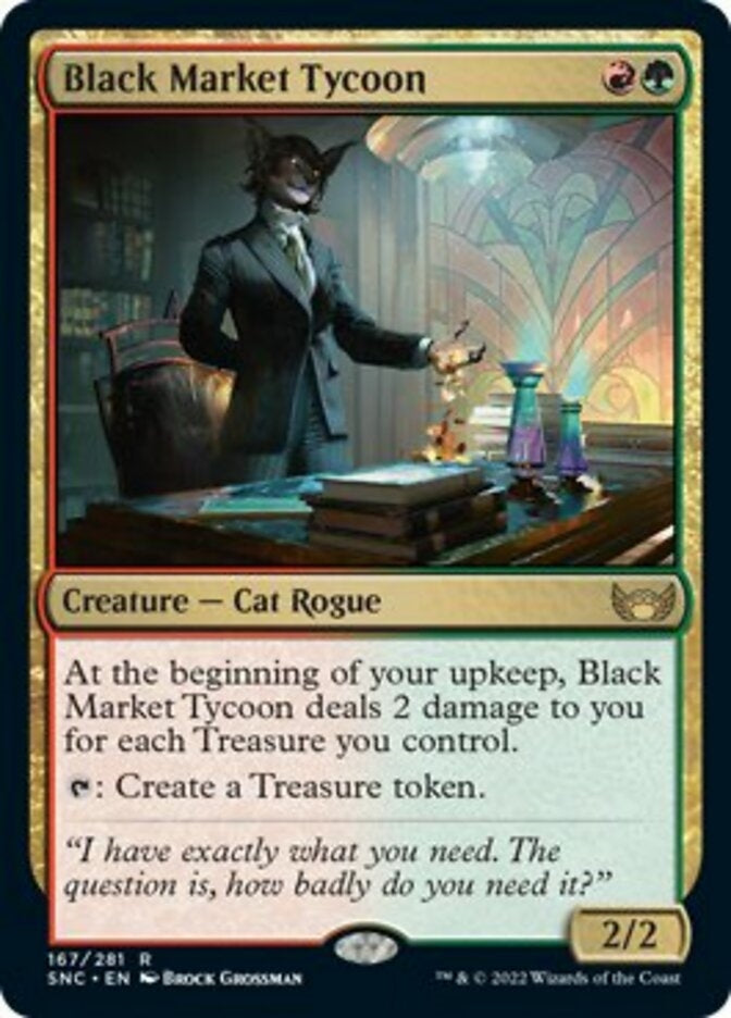 Black Market Tycoon [ #167/281 ] (SNC-R)