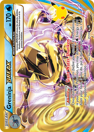 Greninja BREAK - 041/122 (30C) Classic Collection