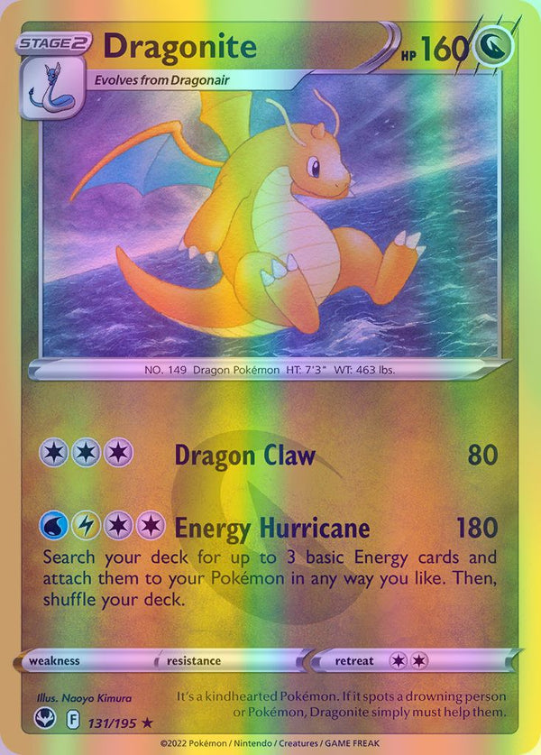 Dragonite - 131/195 (SWSH12) Holo Rare - Near Mint Reverse Holofoil