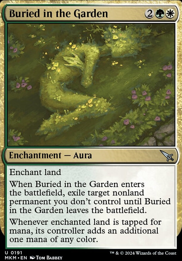 Buried in the Garden [#0191] (MKM-U-FOIL)